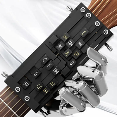 Guitar Auxiliary Artifact Folk Guitar Playing And Singing Chord Practice Automatic Transmission One Key Chord Player