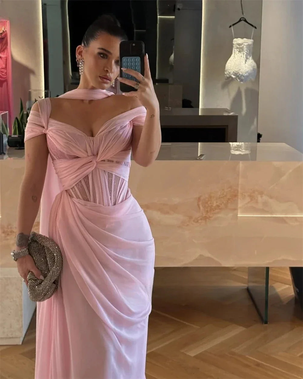 Luxurious Women's Evening Dresses Luxury 2025 Customized Party Dress Women Elegant Luxury Ball Gown Robe Soiree Dresses for Prom