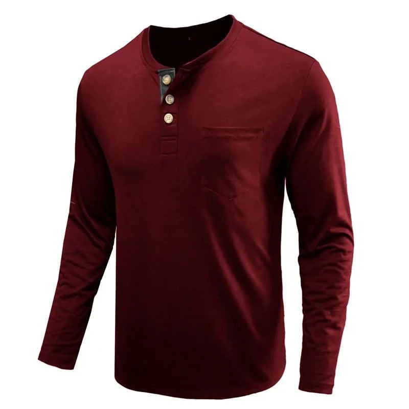 Men's Fashion Casual O Neck Long Sleeve Tops |T-Shirts| Gym | Soccer | Tees | Streetwear | Men & Teenager's Clothing