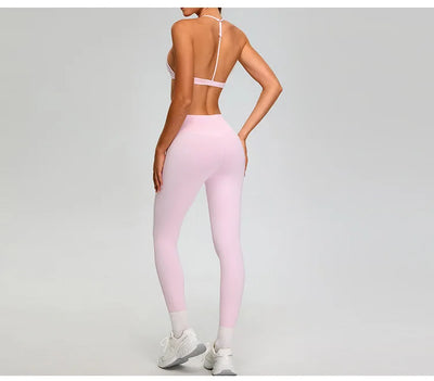 Breathable Sports Bra for Women Fitness Top Push Up Sport Bra Backless Yoga Underwear Sport Tops Running Vest Workout Gym Wear