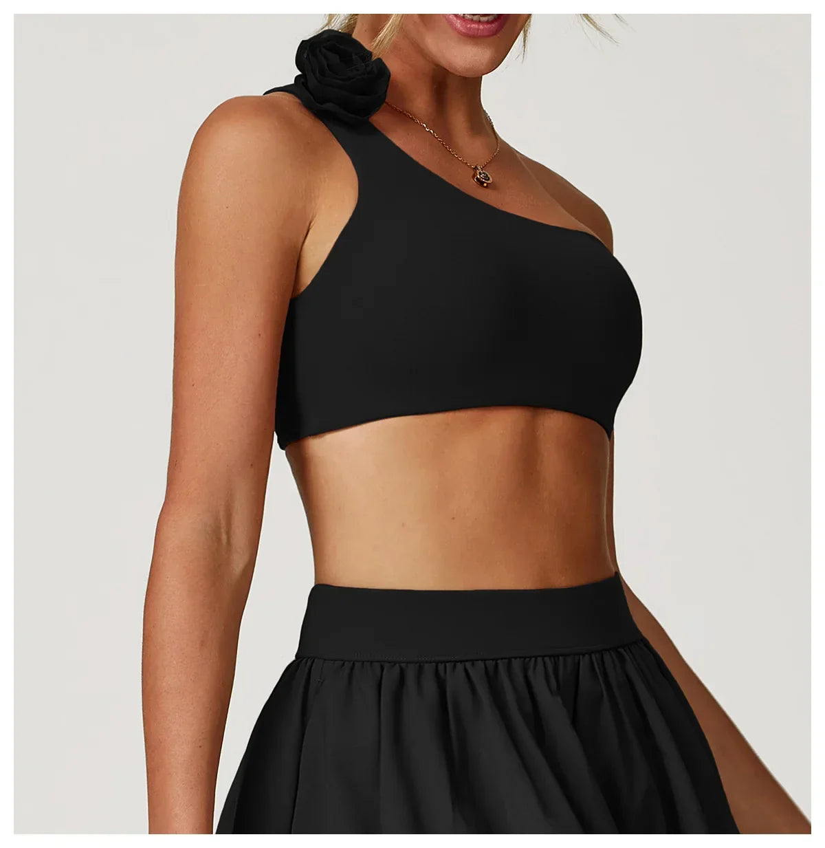 Sports Underwear Women Impact Sports Bra Push Up Fitness Bra One Shoulder Shockproof Yoga Bra Yoga Running Bra Sexy Workout Vest