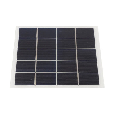 Outdoor Use 0-800MA Portable Solar Panel 7W Solar Panel Fine Workmanship Versatile Application For Home Lighting
