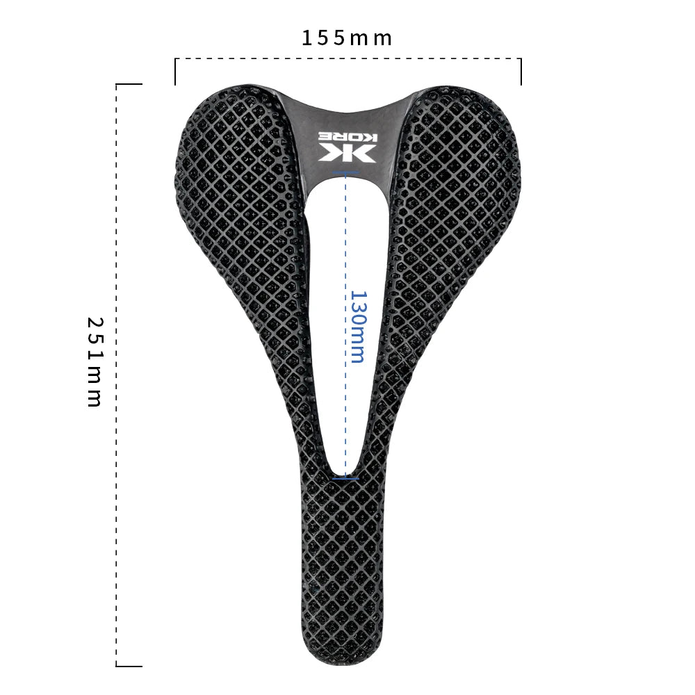 KORE Bicycle Saddles For Road Bikes Ultralight Carbon Fiber Cycling Accessories 7*9 Saddles Good Quality