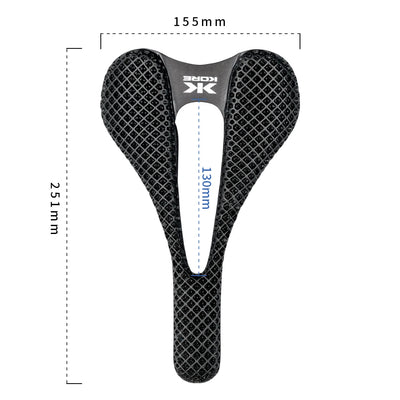 KORE Bicycle Saddles For Road Bikes Ultralight Carbon Fiber Cycling Accessories 7*9 Saddles Good Quality