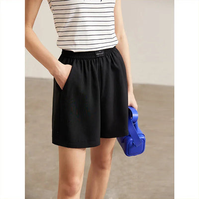 AMII Minimalism Women's blazer Fashion 2024 Summer Blazers Office Lady Two-piece Set Chic Female shorts Separately Sale 72311003