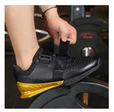 Athlete Athletic Shoes Indoor Comprehensive Training Shoes Weightlifting Shoes Stretch Hard Pull Deep Squat Shoes Breathable Men