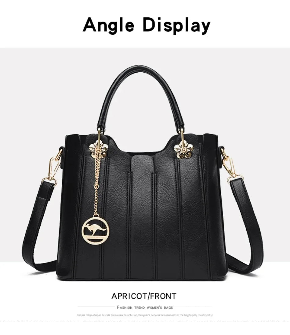 Genuine Brand Luxury Handbag Women Bags Designer High Quality Leather Handbags Large Capacity Shoulder Crossbody Bags for Women