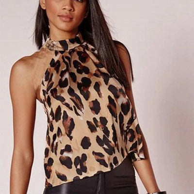 Women's Tops Sexy Leopard Print