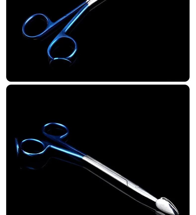 Facial Flap Dissector Scissors Face Lift Dissection Scissors Insert with Speculated Super Cut Tips SMAS  Dissector