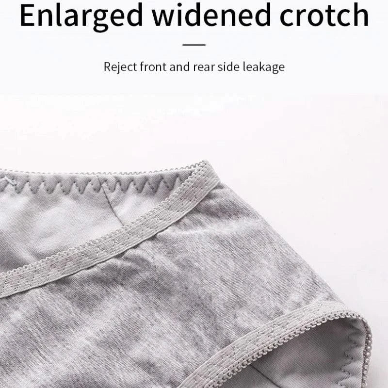 Women's Leak Proof Menstrual Panties lace Breathable SexysWaterproof Mid Waist Physiological Period Seamless  Underwear