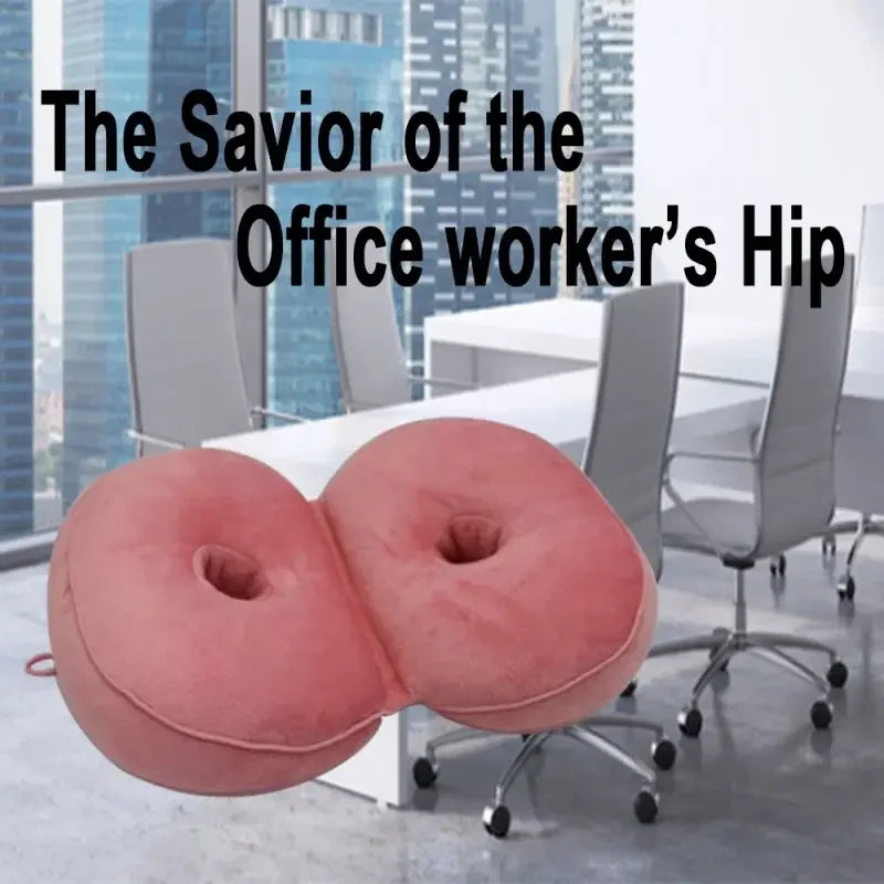Seat Cushion Multifunctional Dual Comfort Memory Foam of Hip Lift Seat Cushion 8 Colour Beautiful Butt Latex Seat Cushion