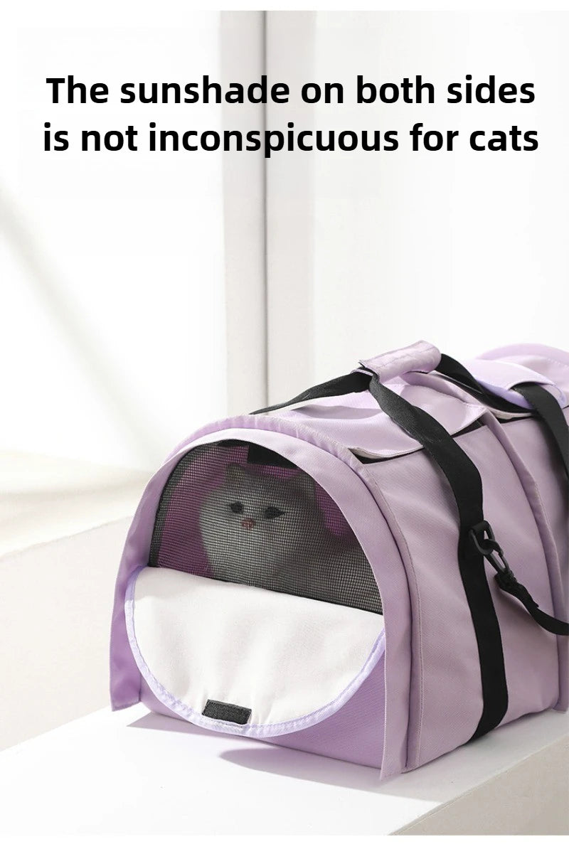 Pet Crossbody Bags Strong Bearing Capacity Breathable and Wear-resistant Cats Bag Carriers Large Space Portable Pet Products