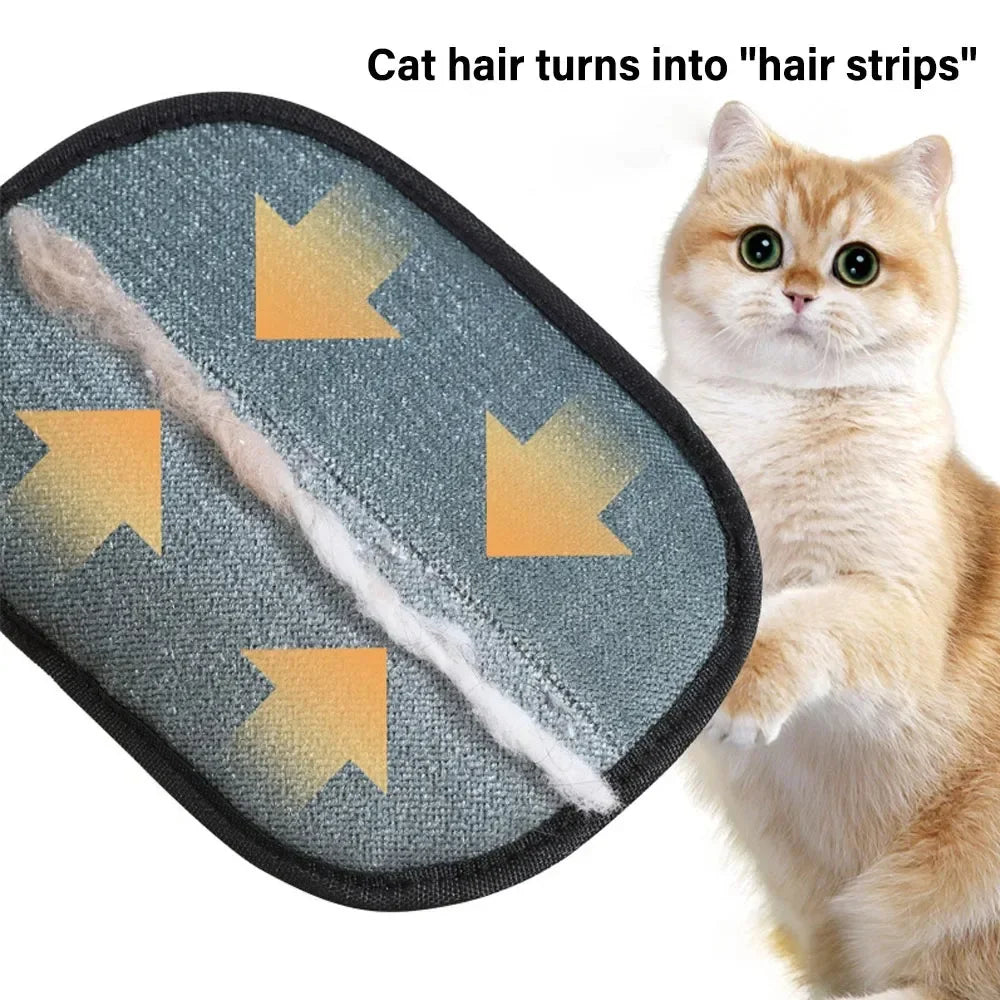 Pet Hair Cleaning And Collection Gloves Pet Double-sided Multi-functional Beauty Glove Tool Reduce The Pressure Of Pet Ownership