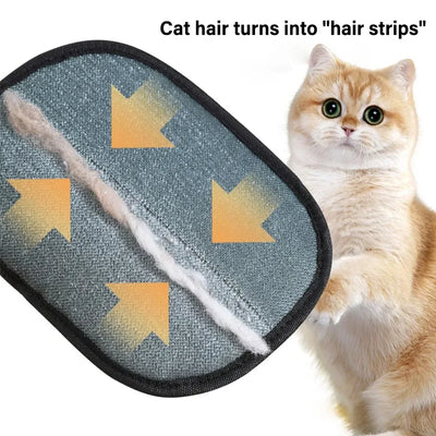 Pet Hair Cleaning And Collection Gloves Pet Double-sided Multi-functional Beauty Glove Tool Reduce The Pressure Of Pet Ownership