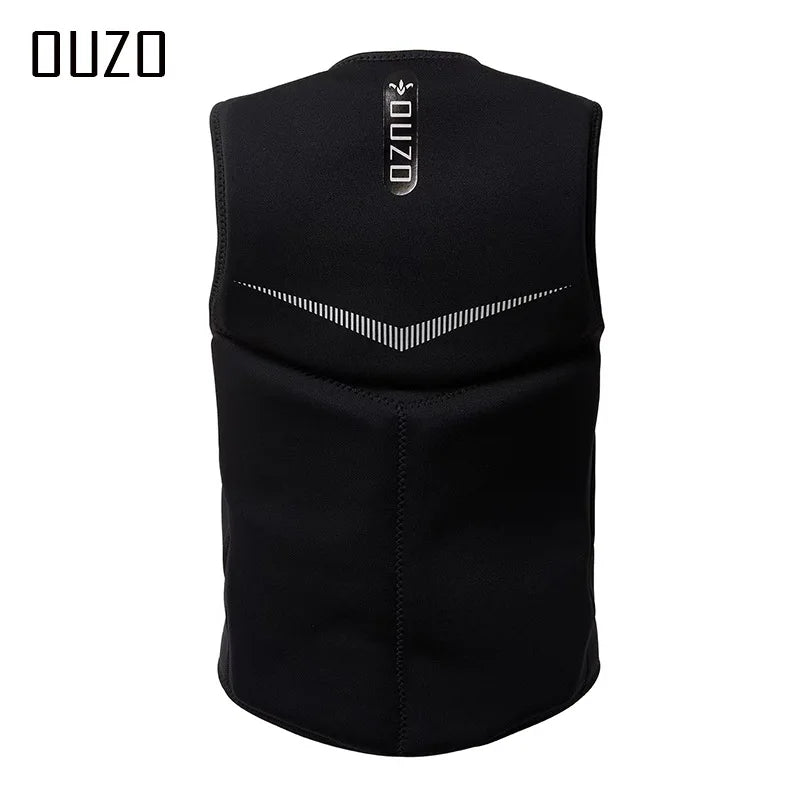 Neoprene Wakesurf Impact Vest for Boating Wake Surf and Skimboard, Lightweight, buoyancy swim vest