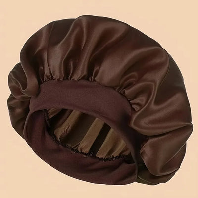 Satin Bonnet Hair Bonnet for Sleeping Silk Bonnets for Women with Elastic Soft Band for Hair Care Night Hair Care Accessories