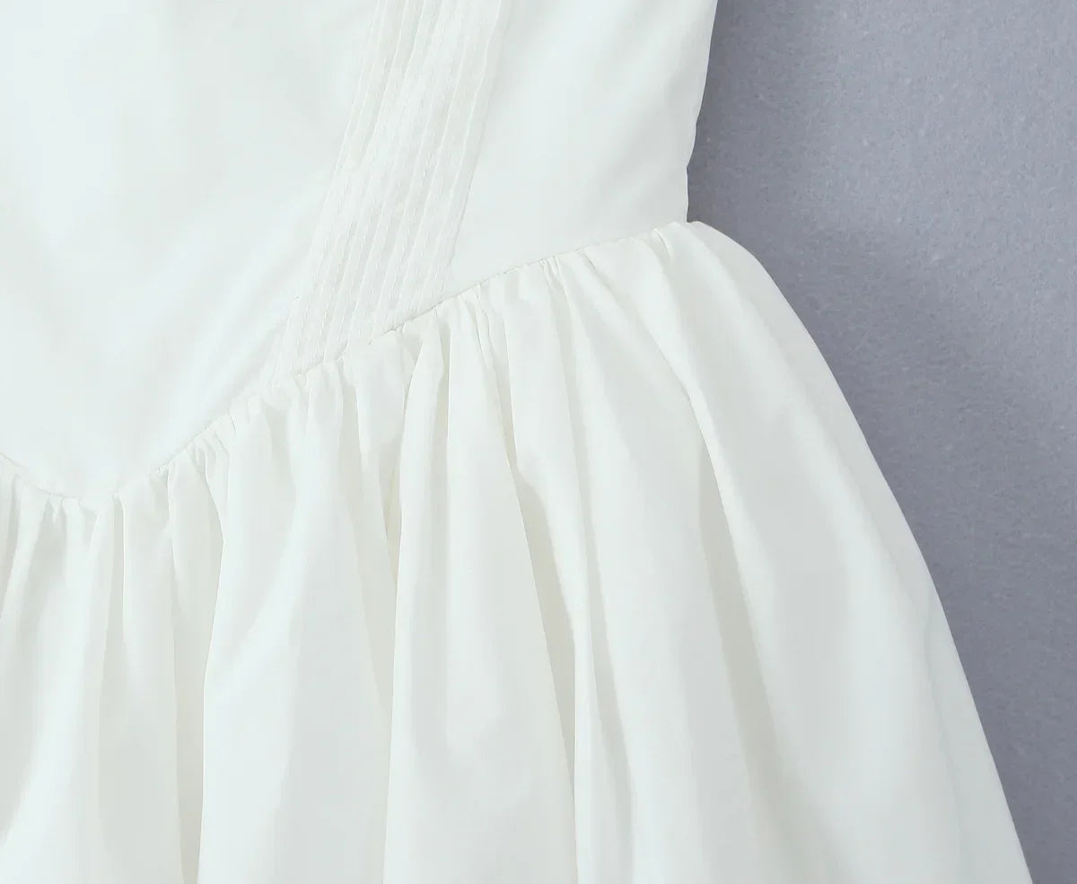 Luxury dresses women 2025 Summer dresses for women evening party dresses bodycon white mini dress elegant ruffle dress tube top