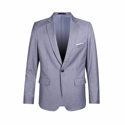 Blue Men Blazers Work Office 2025 Men Tuxedos for Formal Occasions Pockets Coat Blazers Male Custom Men's Business Slim Blazers