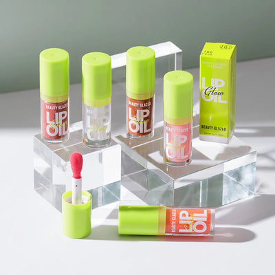Beauty Glazed Rare Bright Lustrous Lip Essence Moisturizing Shine Shimmer Plumping Lip Tint  Care Oil Gloss for Lip Enhancement