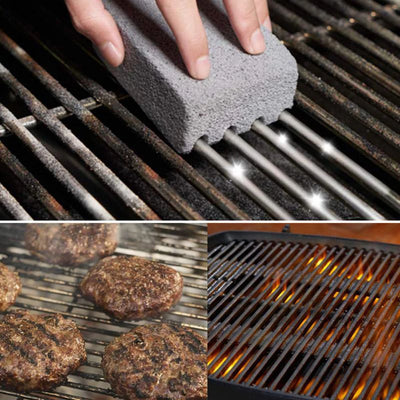 1-20PCS BBQ Grill Cleaning Brush Brick Block Barbecue Cleaning Stone Pumice Brick for Barbecue Rack Outdoor Kitchen BBQ Tools