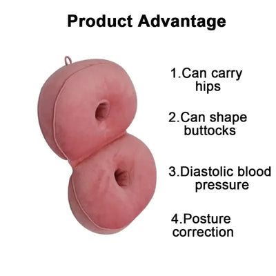 Seat Cushion Multifunctional Dual Comfort Memory Foam of Hip Lift Seat Cushion 8 Colour Beautiful Butt Latex Seat Cushion