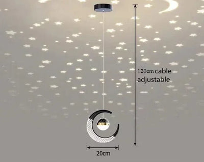 Home decor corridor ceiling light star chandelier modern living room bedroom bedside chandelier bar atmosphere decor chandelier