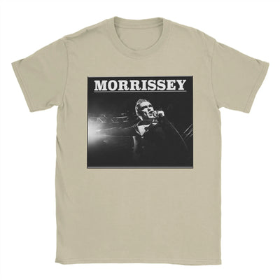 Men Women T-Shirt  Morrissey Designs British singer and songwriter T Shirts Fashion  Summer Tee Shirt Y2K Cotton Tops Gift