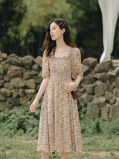 Female Dresses Pink Women's Dress Floral Graduation Formal Occasion Flower Birthday Elegant and Beautiful 2024 Fashion Summer X