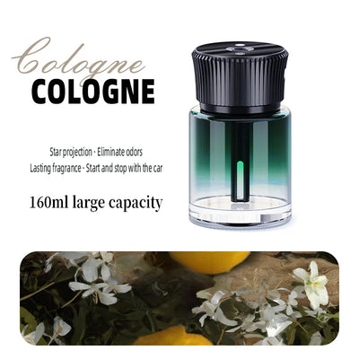 Smart car fragrance diffuser; car fragrance; automatic car fragrance diffuser; starry ceiling environment. USB car fragrance dif