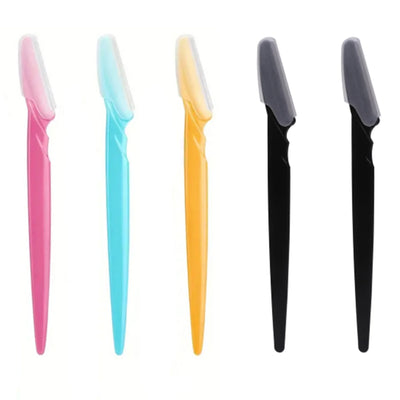 5pcs Razor and Face Razor for Women and Men, Eyebrow Hair Trimmer and Shaver with Protective Cover,Safe