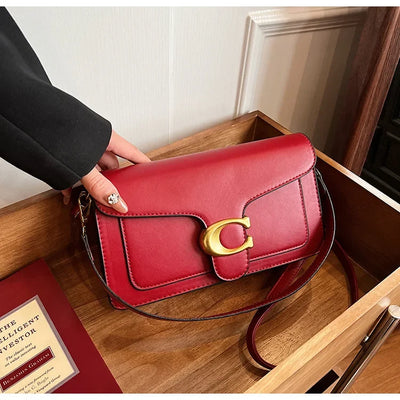 Luxury - Grade 2025 Women's Exclusive Small Square Shoulder Bag - Solid - Color Aesthetic, Niche - Style Design& Daily, Stylish