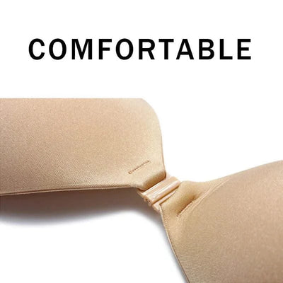 Sexy Wireless Front Closure Bras For Women Invisible Push Up Strapless Bra Plus Size Backless Self Stick On Bralette Comfort Bra