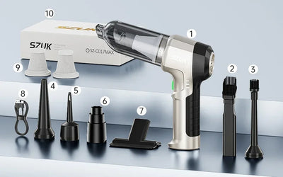 Portable Vacuum Cleaner for Car Home New Handheld Mini Vacuum Cleaner SZUK Car Vacuum Cleaner Powerful Suction Wireless Cleaner