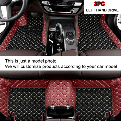 Car Mats For SEAT Alhambra MK2 7N VW VW Sharan 2011~2020 Pad Carpets Set Leather Mat Auto Floor Rugs Car Accessories