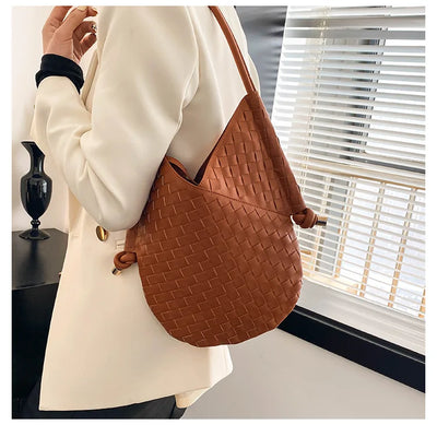 Famous Designer Women's Handbag With Convertible Shoulder Strap Leather Luxury Brand Elegant Spacious