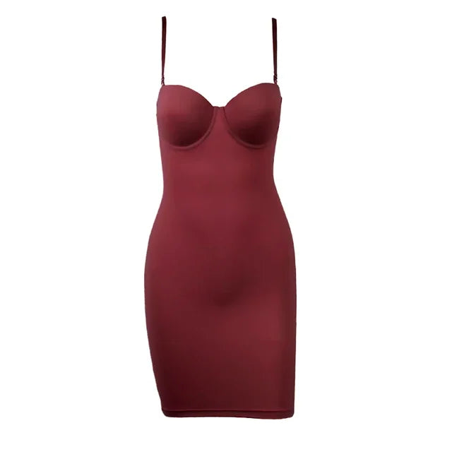 Shapewear Slips for Under Dresses Seamless Full Slip Body Shaper for Women Slip Dress Undergarment