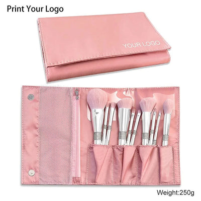 Makeup Brushes Set Private Label Pink Synthetic Hair Foundation Powder Contour Eyeshadow Make up Brushes