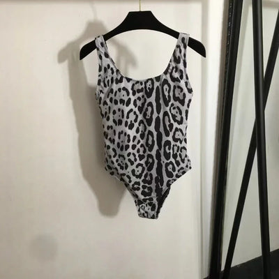 Luxury Design Women's One-piece Swimsuits Classic Hollow Swimwear Designer Brand Beach Sexy Bikini Sets