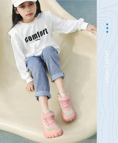 New Children Shoes Hiking Climbing Boys Fashion Sneakers Girls Sport Running Shoes Kids Breathable Casual Trainers Outdoor Shoes