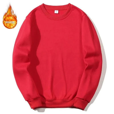 Basic Crewneck Sweatshirts for Men Women Comfy Pullover Tops Athletic