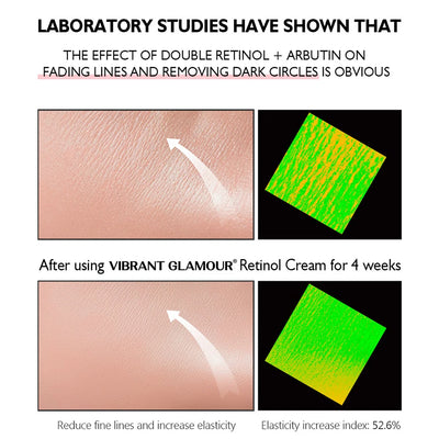 Retinol Face Serum Anti Aging Reduce Fine Lines Wrinkles Skin Lightening Cream Whitening Brightening Moisturizing Facial Serum