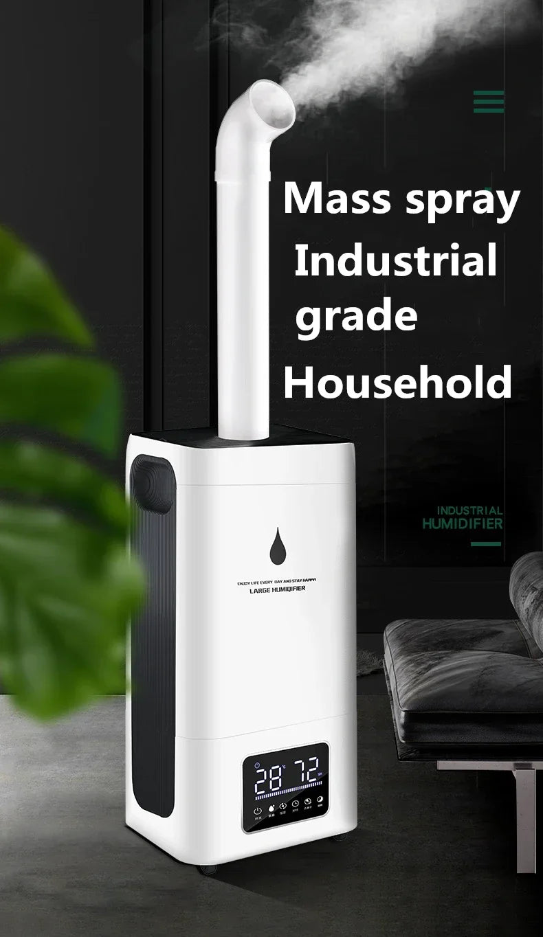 Humidifier23.8L Air Humidifier Heavy Fog Large Capacity Ultrasonic Atomizer Intelligent Constant Temperature Design For Home/Com