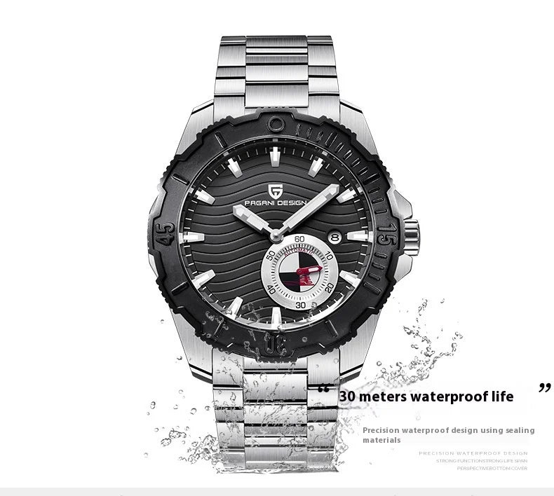Mechanical watches, sports watches, high-end trendy men's watches, fashionable waterproof men's watches, steel straps