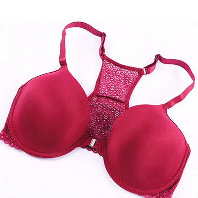 Front Closure Womens Lace Bra Brassiere Sexy Underwear BH Tops
