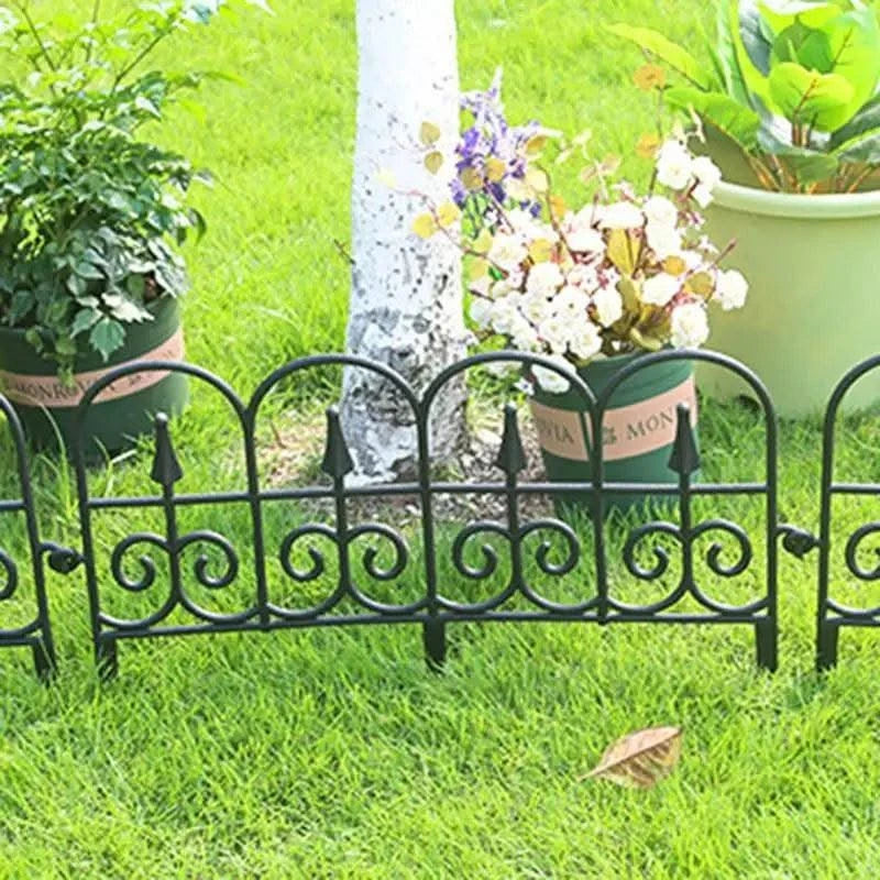 Garden Edging Fence Bendable Landscape Border Decorative Garden Fence Plant Lawn Flower Bed Fencing Barrier Home Yard Decor