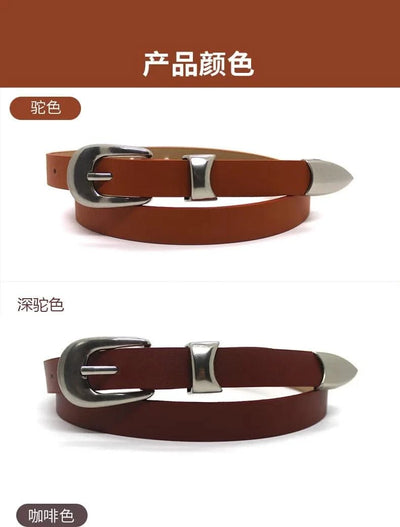 Genuine Leather  Fashion Women Belts |Pin Buckle |Jeans, Trousers