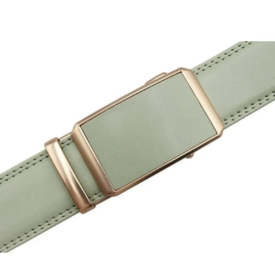 Men Black Strap Waistband Genuine Leather Automatic Buckle Belts |  Belts for Business
