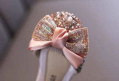 Sandals Toddler Girl Childrens Shoes Pearl Rhinestones Shining Kids Shoes Baby Girls Shoes Girls Thong Sandals