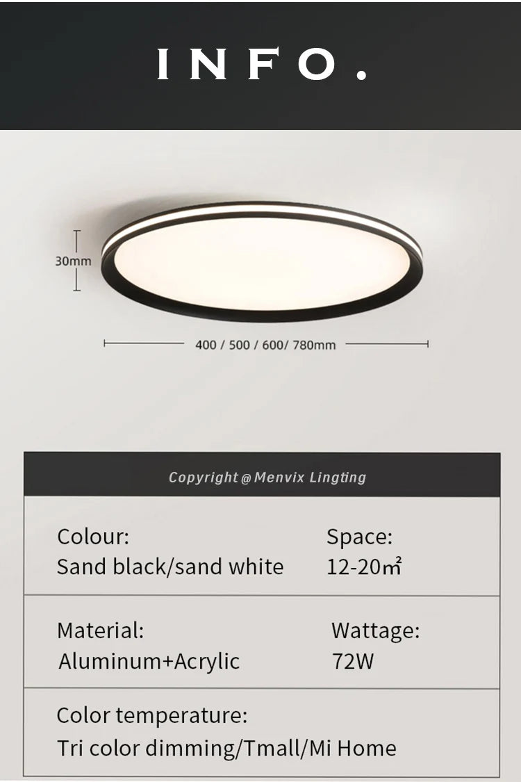 Modern LED Ceiling Light Minimalist Bedroom Lamp Home Decor Ceiling Chandelier Children's Room Lustre Living Room Lights Fixture
