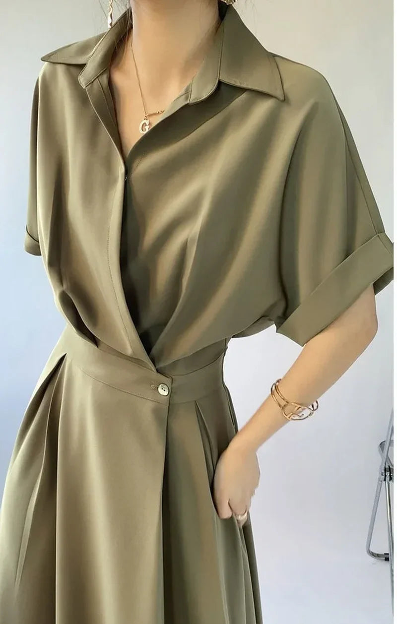 Vintage Dresses for Women Luxury Designer Long Woman Evening Dress 2024 Integrated Maxi Green Party Fashion Trend Casual Black